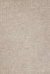 Chris Loves Julia x Loloi Polly Pol-08 Smoke/Sand Rug.