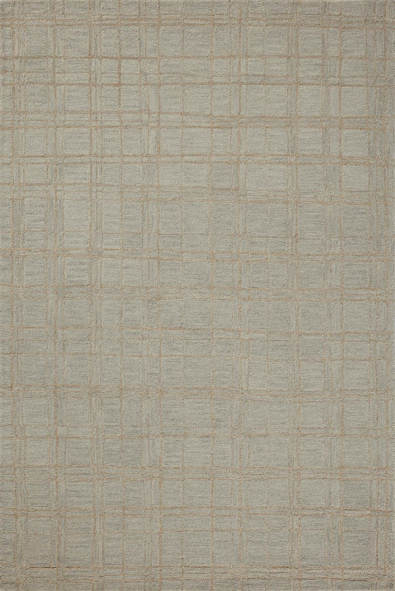 Chris Loves Julia x Loloi Polly Pol-09 Fog/Wheat Rug.