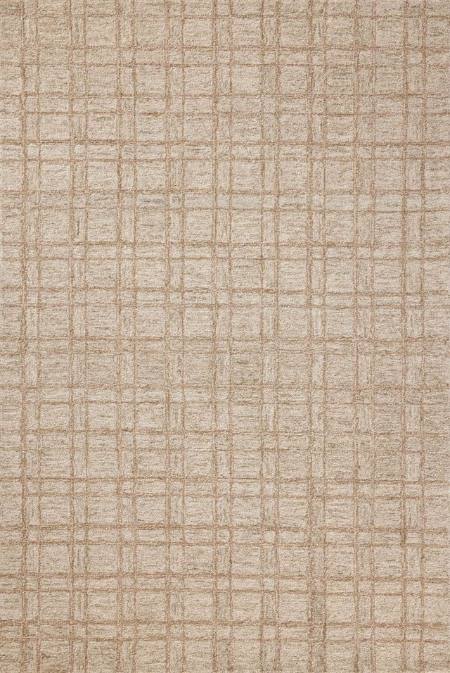 Chris Loves Julia x Loloi Polly Pol-10 Khaki/Sand Rug.