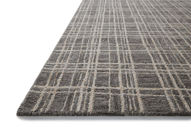 Chris Loves Julia x Loloi Polly Pol-11 Graphite/Pebble Rug.