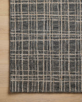 Chris Loves Julia x Loloi Polly Pol-11 Graphite/Pebble Rug.
