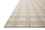 Chris Loves Julia x Loloi Polly Pol-12 Cream/Sand Rug.