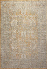 Chris Loves Julia x Loloi Rosemarie Roe-01 Gold/Sand Rugs.