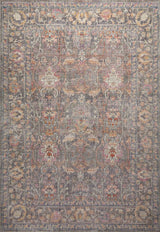 Chris Loves Julia x Loloi Rosemarie Roe-01 Stone/Multi Rugs.