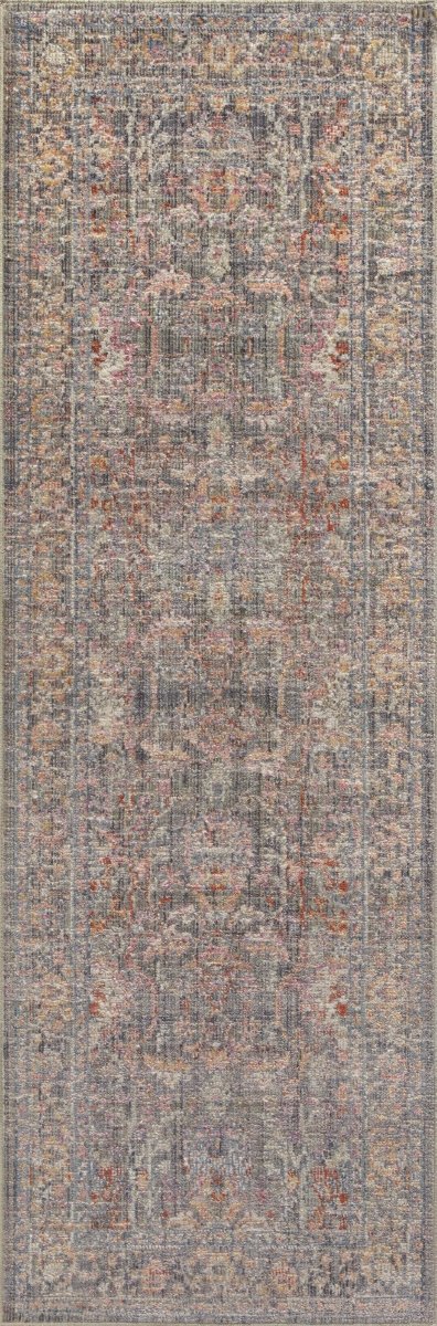 Chris Loves Julia x Loloi Rosemarie Roe - 01 Stone/Multi Rugs - Chris Loves Julia x Loloi - rosmroe - 01snml2780