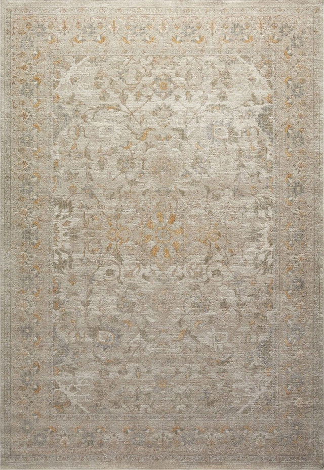 Chris Loves Julia x Loloi Rosemarie Roe-02 Ivory/Natural Rugs.