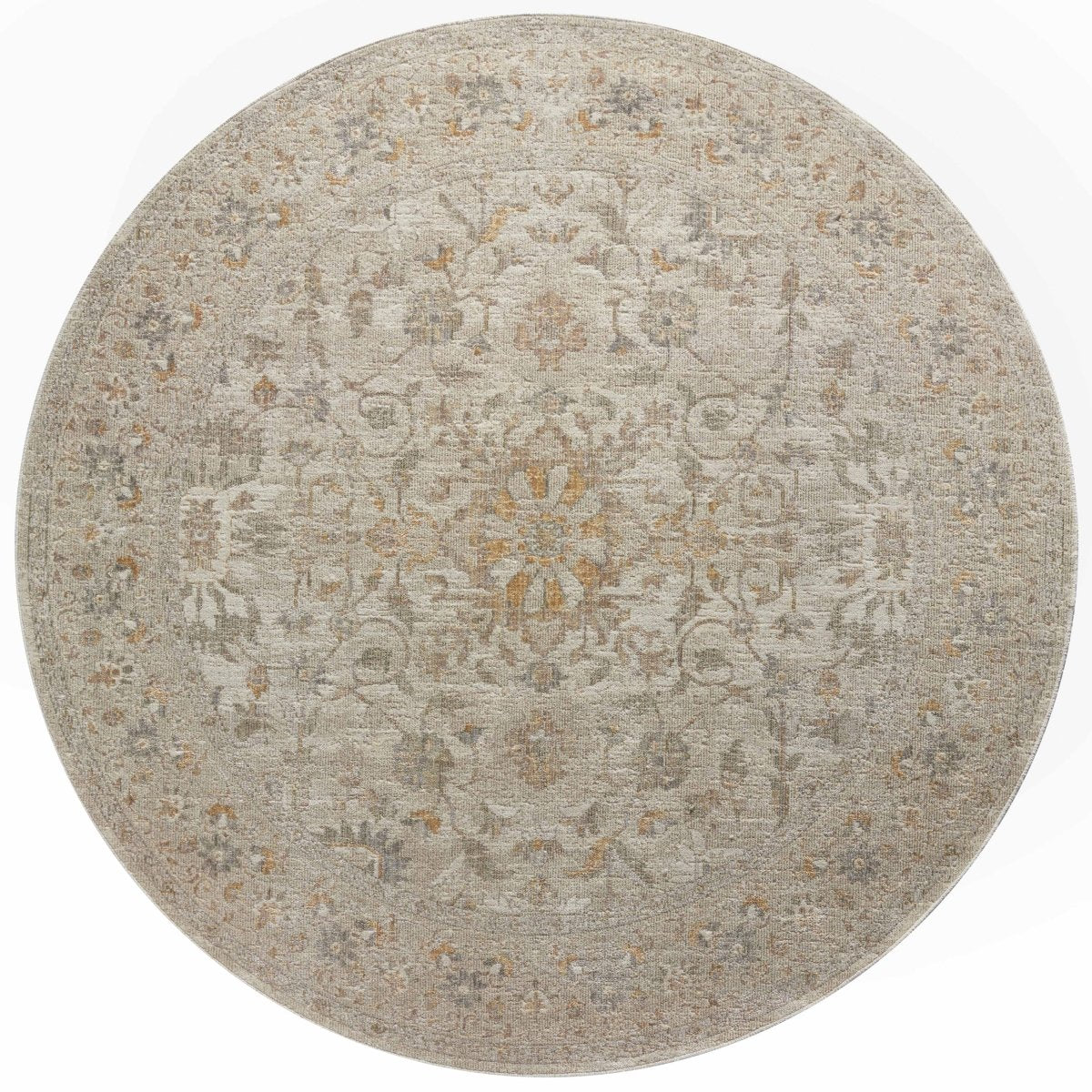 Chris Loves Julia x Loloi Rosemarie Roe-02 Ivory/Natural Rugs.