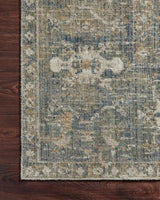 Chris Loves Julia x Loloi Rosemarie Roe-03 Sand/Lagoon Rugs.