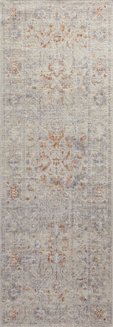 Chris Loves Julia x Loloi Rosemarie Roe-05 Oatmeal/Lavender Rugs.