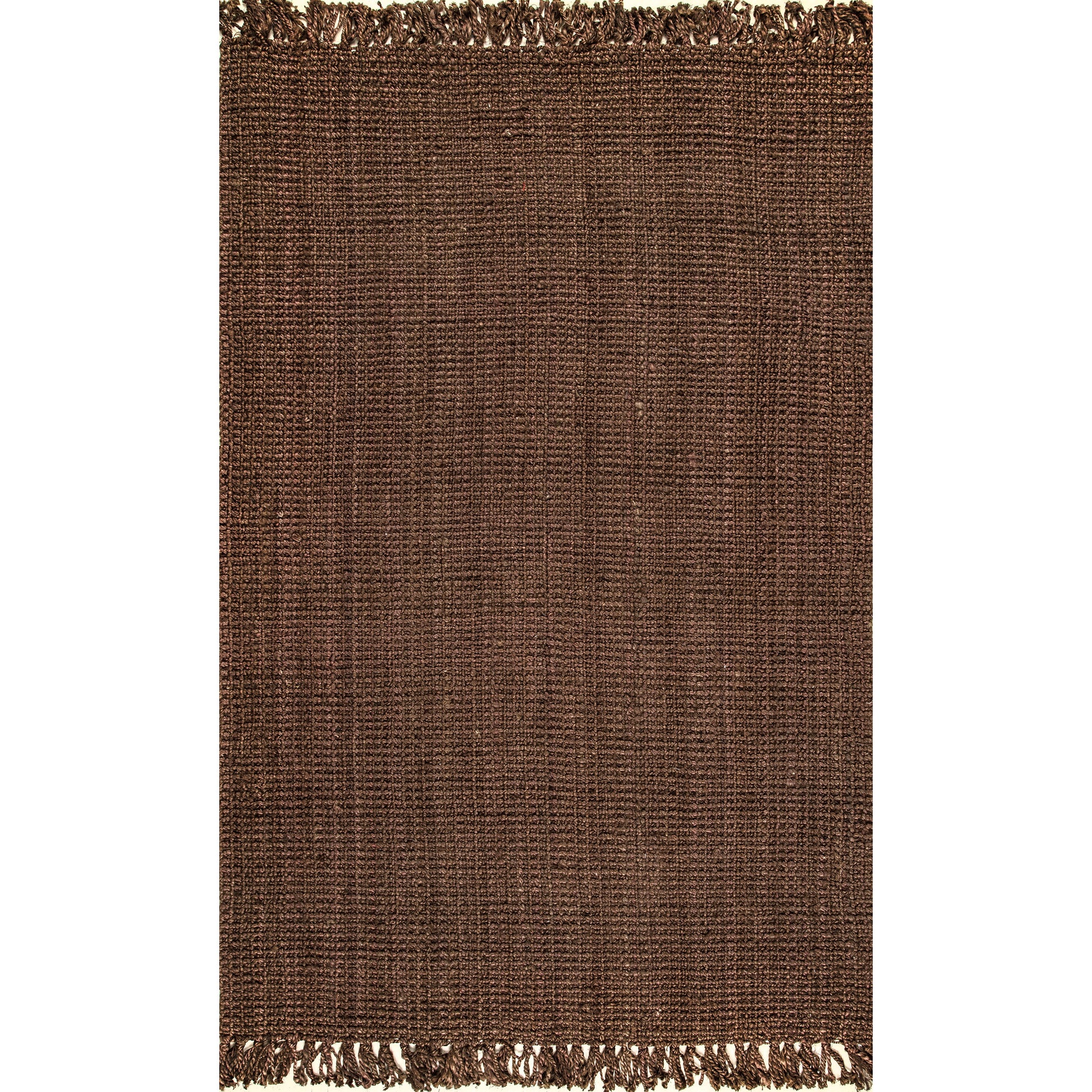 Nuloom Daniela Farmhouse Chunky Nccl01C Chocolate Area Rug