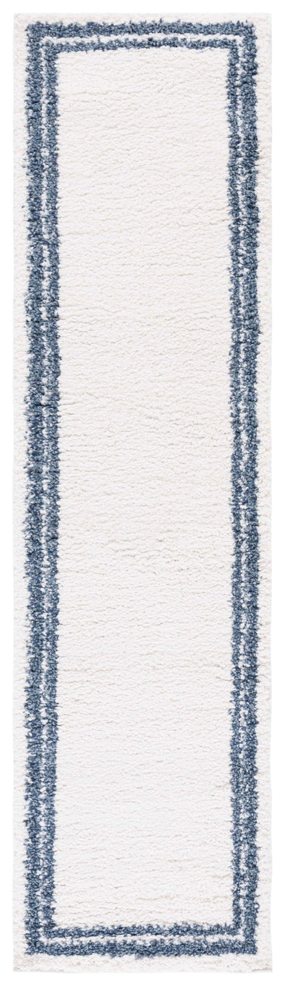 Safavieh Calico Shag Clc100A Ivory/Blue Area Rug