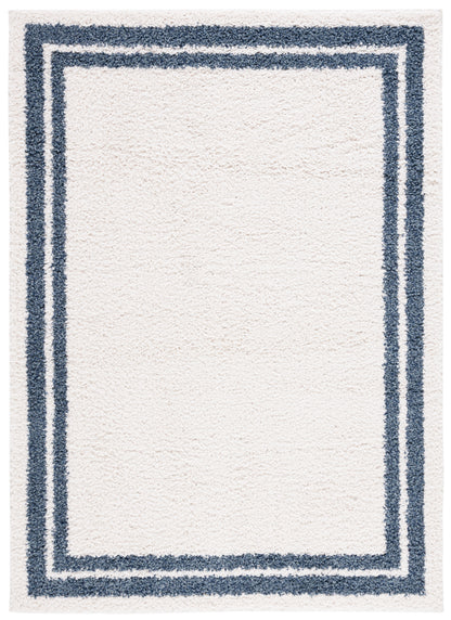 Safavieh Calico Shag Clc100A Ivory/Blue Area Rug