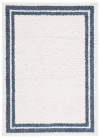 Safavieh Calico Shag Clc100A Ivory/Blue Area Rug