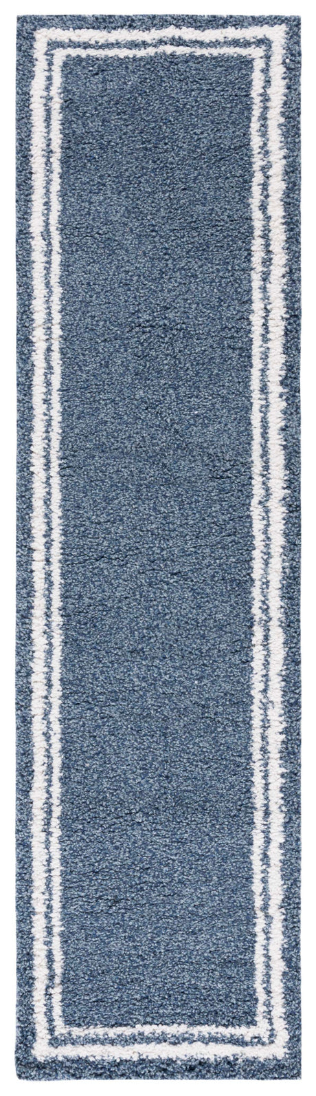 Safavieh Calico Shag Clc100M Blue/Ivory Rug.