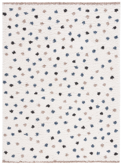 Safavieh Calico Shag Clc102A Ivory/Taupe Area Rug