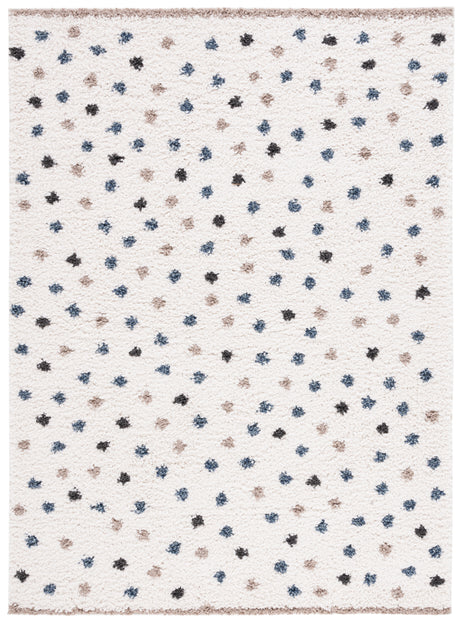 Safavieh Calico Shag Clc102A Ivory/Taupe Rug.