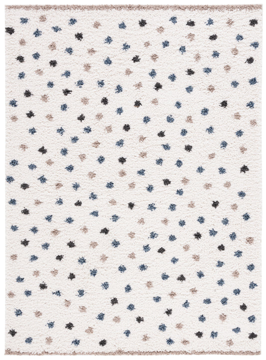 Safavieh Calico Shag Clc102A Ivory/Taupe Area Rug