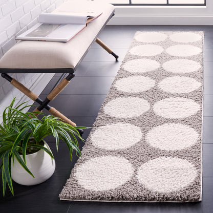 Safavieh Calico Shag Clc120F Grey/Ivory Area Rug