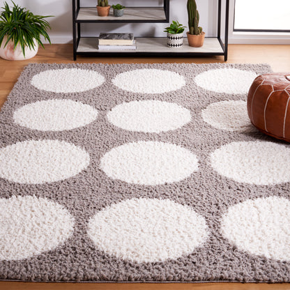 Safavieh Calico Shag Clc120F Grey/Ivory Area Rug