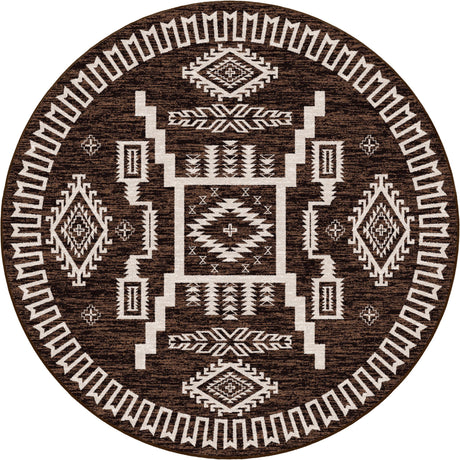 American Dakota Cloudburst Chocolate Rug