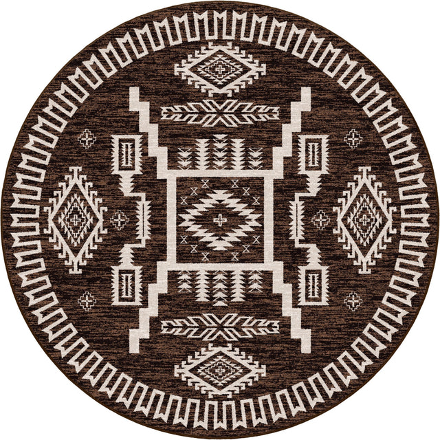 American Dakota Cloudburst Chocolate Rug