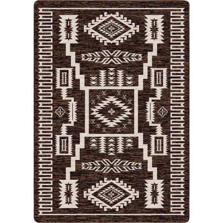 American Dakota Cloudburst Chocolate Rug