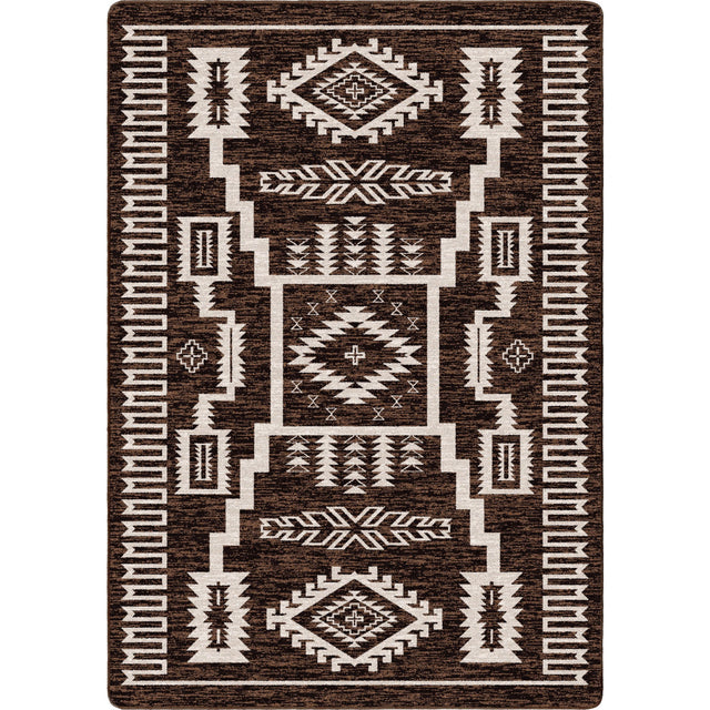 American Dakota Cloudburst Chocolate Rug