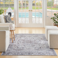 Nourison Machine Washable Series 1 X Nicole Curtis Sr101 Ivory Beige Area Rug