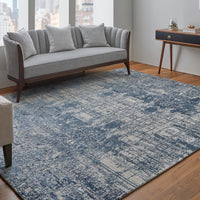 Feizy Eastfield Eas69Aef Blue/Ivory Area Rug