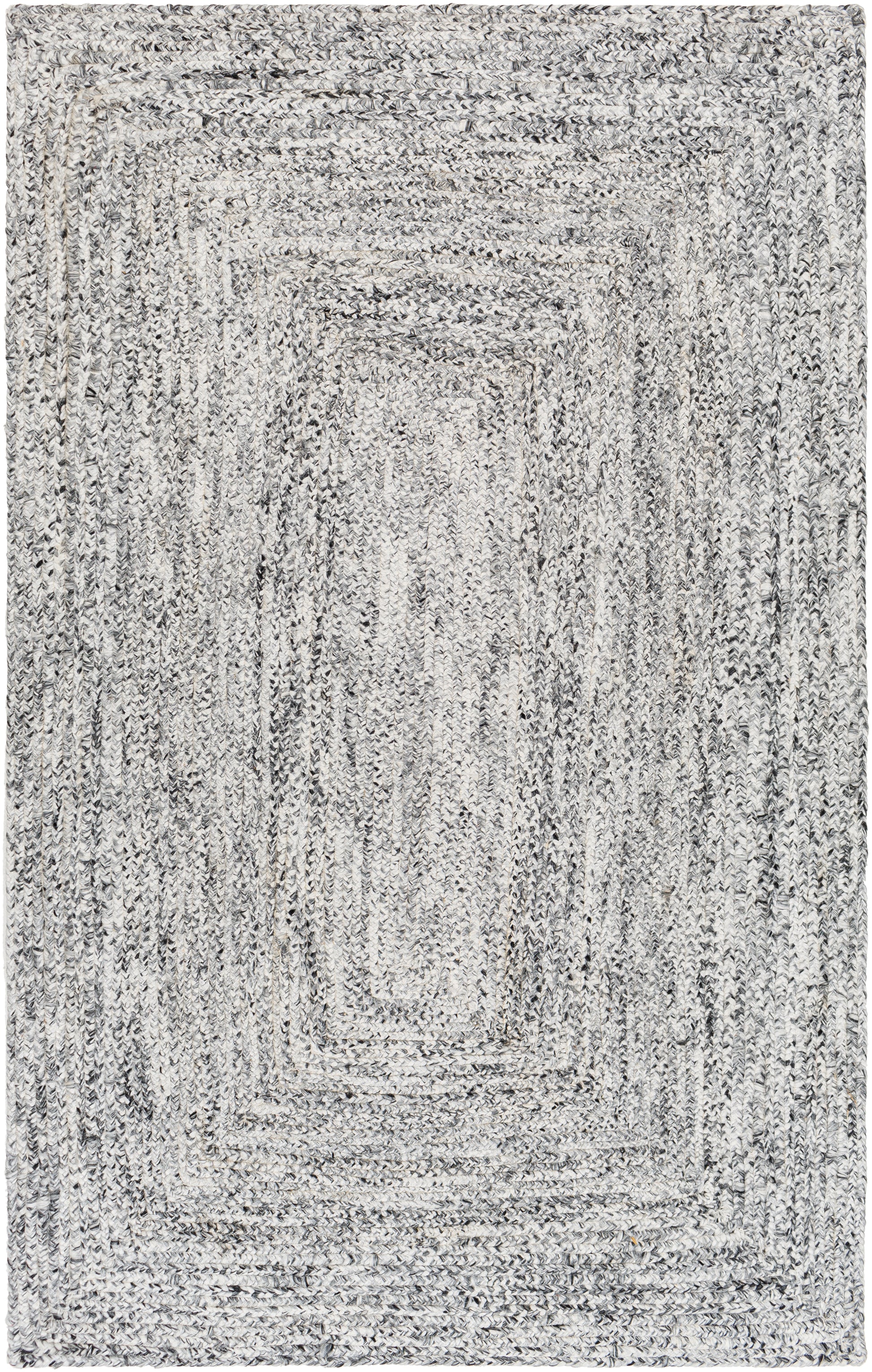 Surya Cologne Cog-2300 Pale Slate, Light Grey, Sterling Grey, Metallic - Silver, Pewter Area Rug