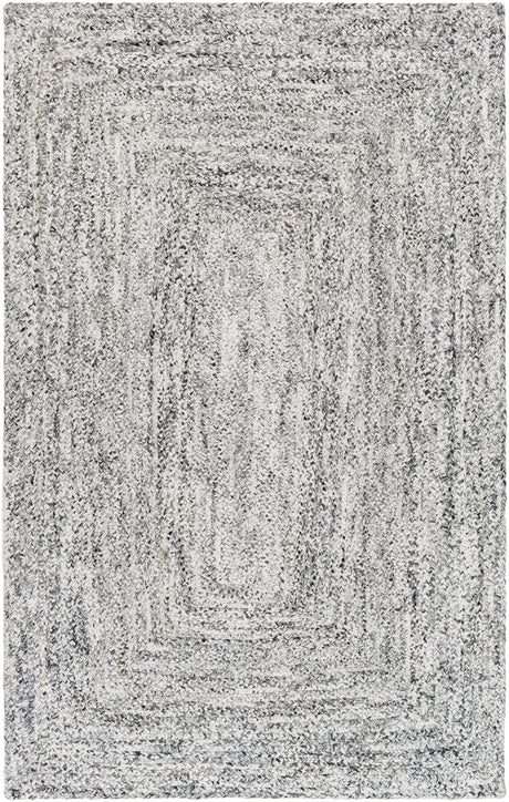 Surya Cologne Cog-2300 Pale Slate, Light Grey, Sterling Grey, Metallic - Silver, Pewter Rug.