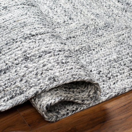 Surya Cologne Cog-2300 Pale Slate, Light Grey, Sterling Grey, Metallic - Silver, Pewter Rug.
