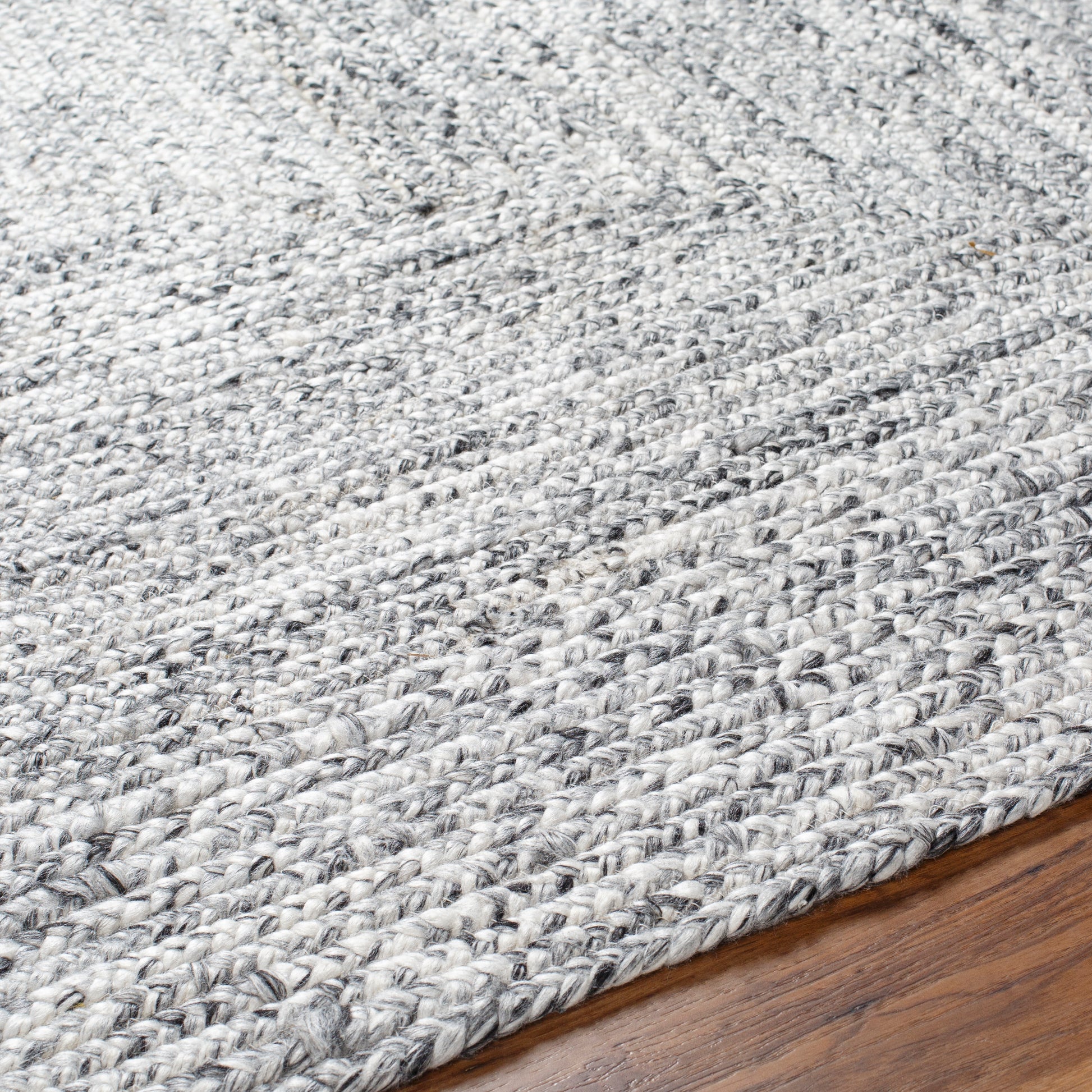 Surya Cologne Cog-2300 Pale Slate, Light Grey, Sterling Grey, Metallic - Silver, Pewter Area Rug