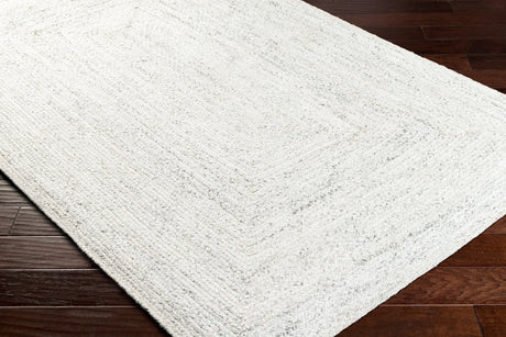 Surya Cologne Cog-2302 Off-White, Light Silver Rug.