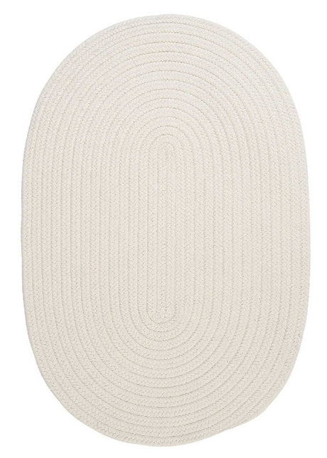 Colonial Mills Boca Raton Br10 White / Neutral Rugs.