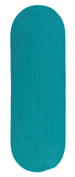 Colonial Mills Boca Raton Br56 Turquoise / Blue Rugs.