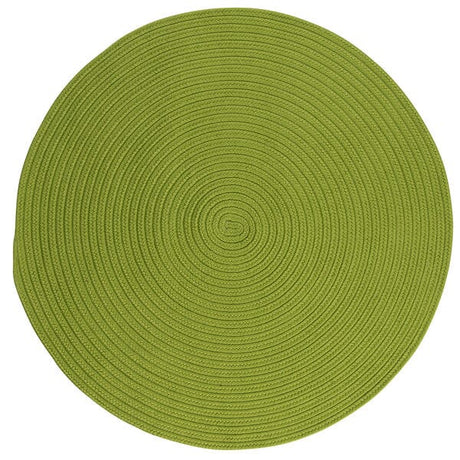 Colonial Mills Boca Raton Br65 Bright Green / Green Rugs.