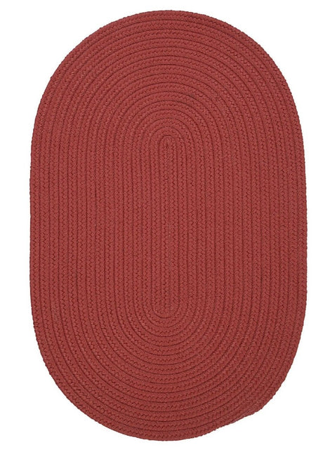 Colonial Mills Boca Raton Br78 Terracotta / Red / Pink Rugs.