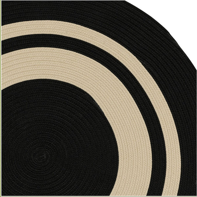 Colonial Mills Coronado Round Cn00 Black Sapphire Rugs.