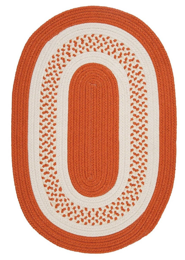 Colonial Mills Crescent Nt21 Orange / Orange Rugs.