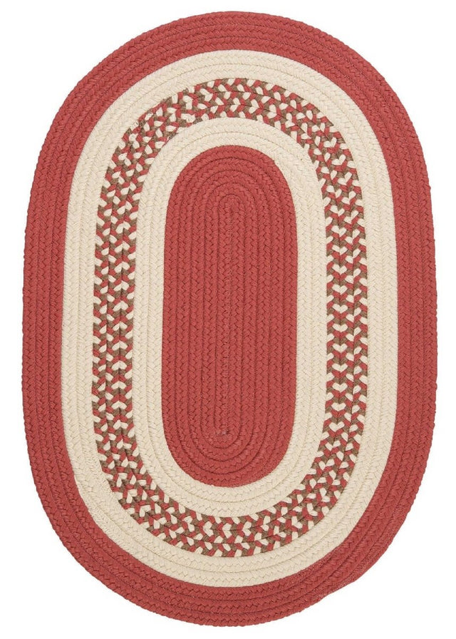 Colonial Mills Crescent Nt71 Terracotta / Red Rugs.