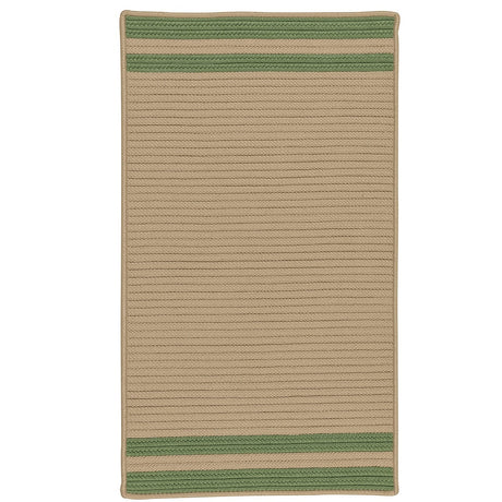 Colonial Mills Denali End Stripe De45 Moss Green Rugs - Colonial Mills - de45r024x036s