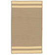 Colonial Mills Denali End Stripe De95 Yellow Rugs - Colonial Mills - de95r024x036s