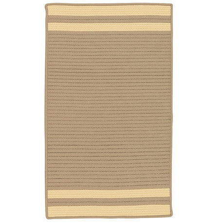 Colonial Mills Denali End Stripe De95 Yellow Rugs - Colonial Mills - de95r024x036s