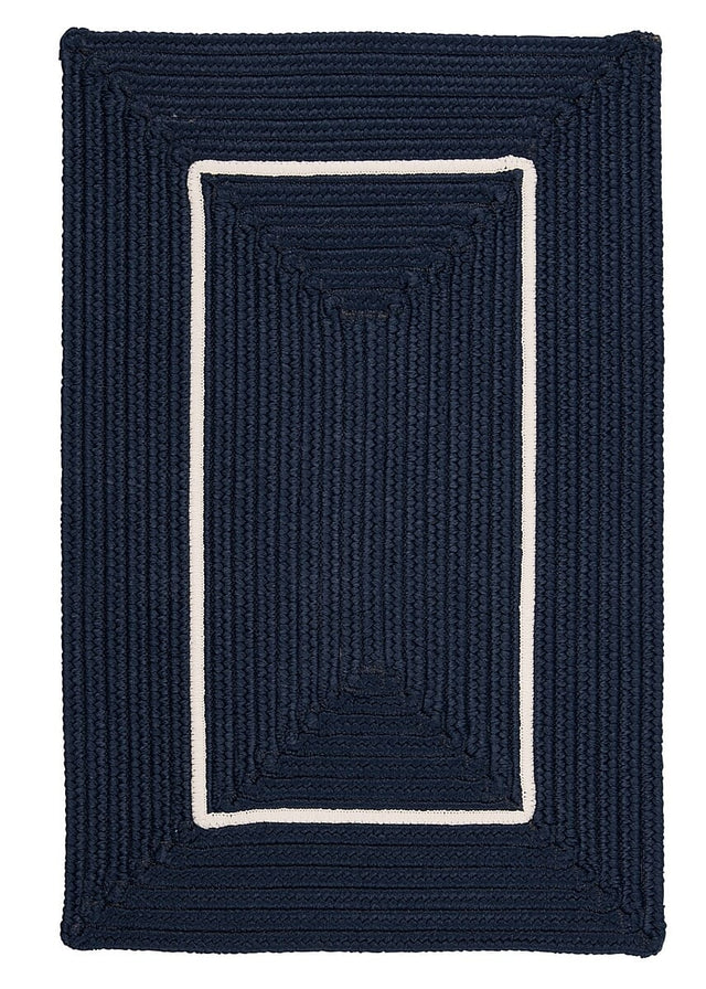 Colonial Mills Doodle Edge Fy52 Navy Rugs.