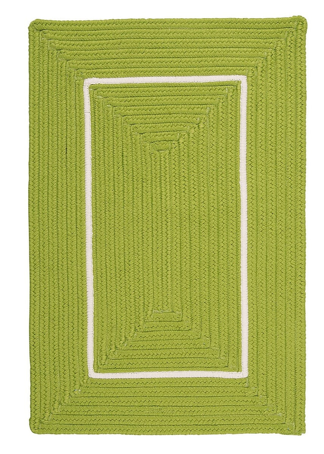 Colonial Mills Doodle Edge Fy62 Bright Green Rugs.