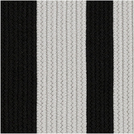 Colonial Mills Everglades Vertical Stripe Ev27 Black Shadow Rugs.