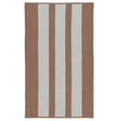 Colonial Mills Everglades Vertical Stripe Ev47 Mocha Rugs.