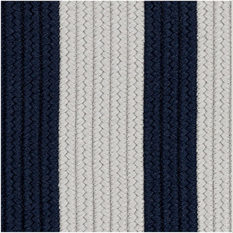 Colonial Mills Everglades Vertical Stripe Ev57 Navy Pier Rugs - Colonial Mills - ev57r024x036s