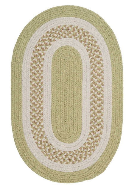 Colonial Mills Flowers Bay Fb61 Light Green / Green Rugs.